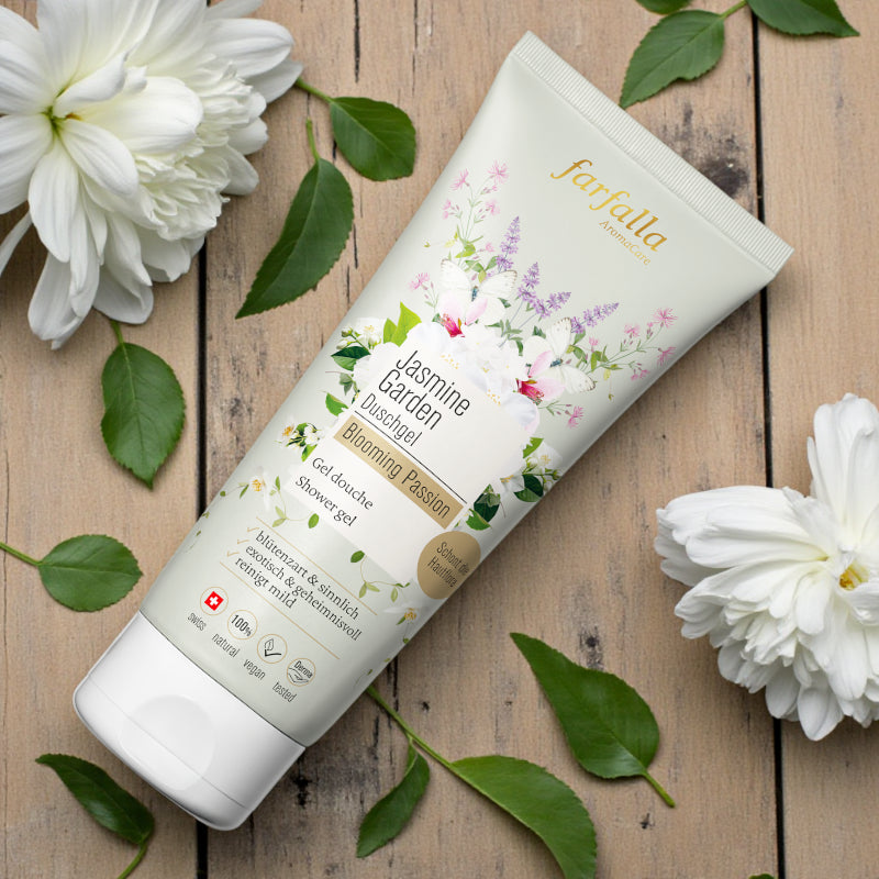 Farfalla - Gel douche jardin de jasmin BIO 200ml
