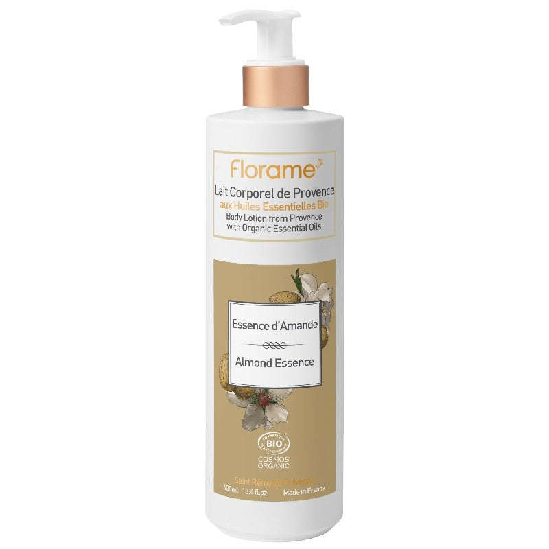 Florame - Lait corporel BIO essence d'amande 400ml