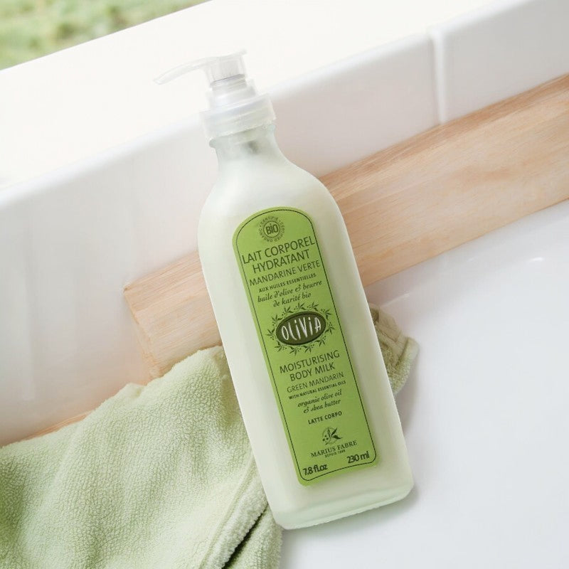 Lait corporel hydratant BIO olive & mandarine verte