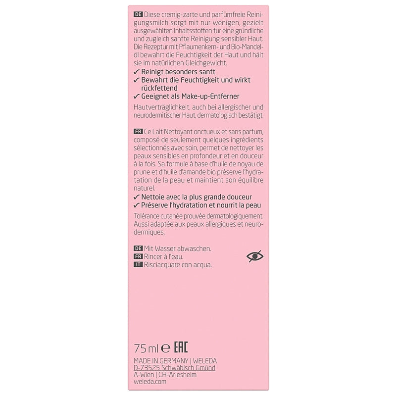 Lait nettoyant sensitiv amande BIO
