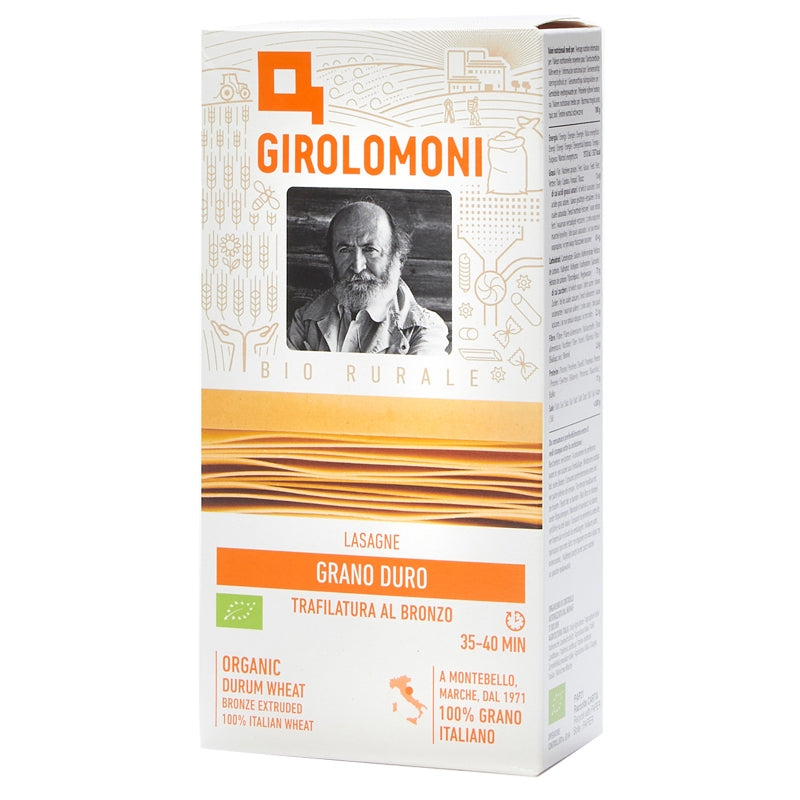 Girolomoni - Lasagne blé dur BIO 500g