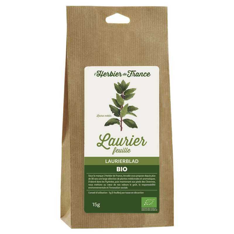 Bio-Lorbeerblatt - 15 g - L'Herbier de France