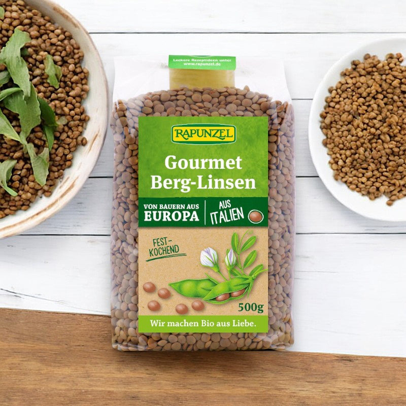 Lentilles brunes gourmet BIO