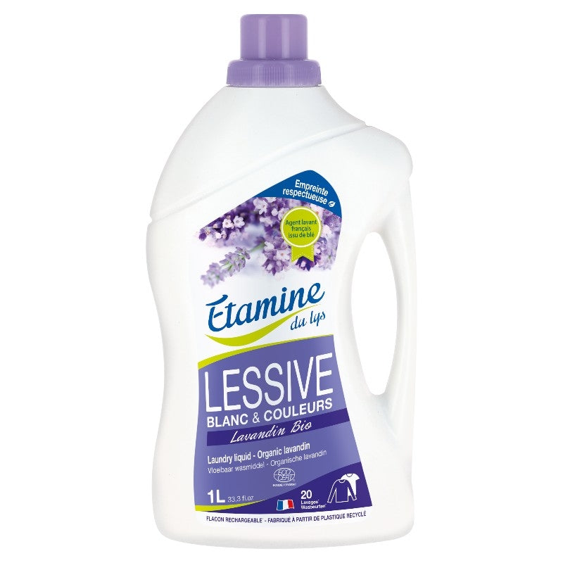 Etamine du Lys - Lessive liquide écologique lavandin 1l
