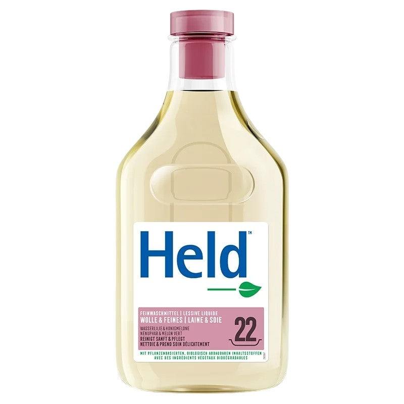 Held - Lessive laine & soie nénuphar & melon vert 1l