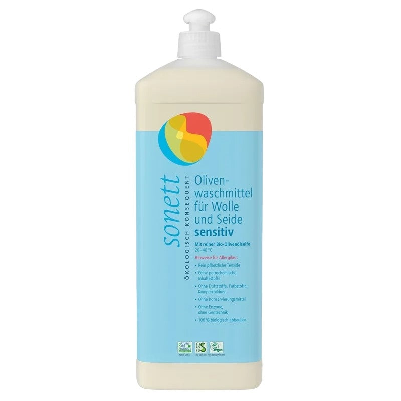 Lessive laine & soie sensitive sans parfum ECO 1l - Sonett