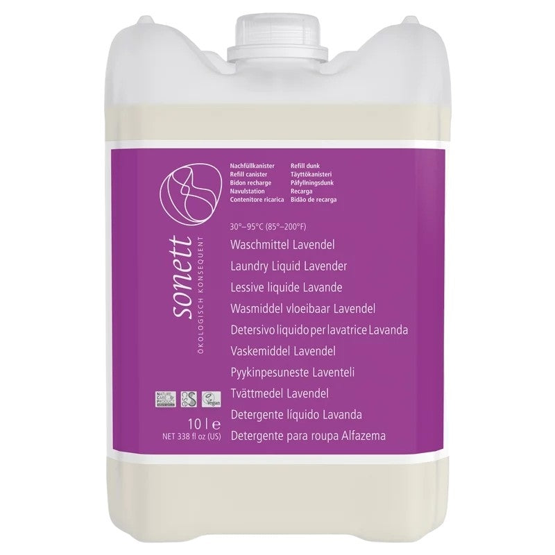 Lessive liquide lavande 30-95°C ECO 10l - Sonett