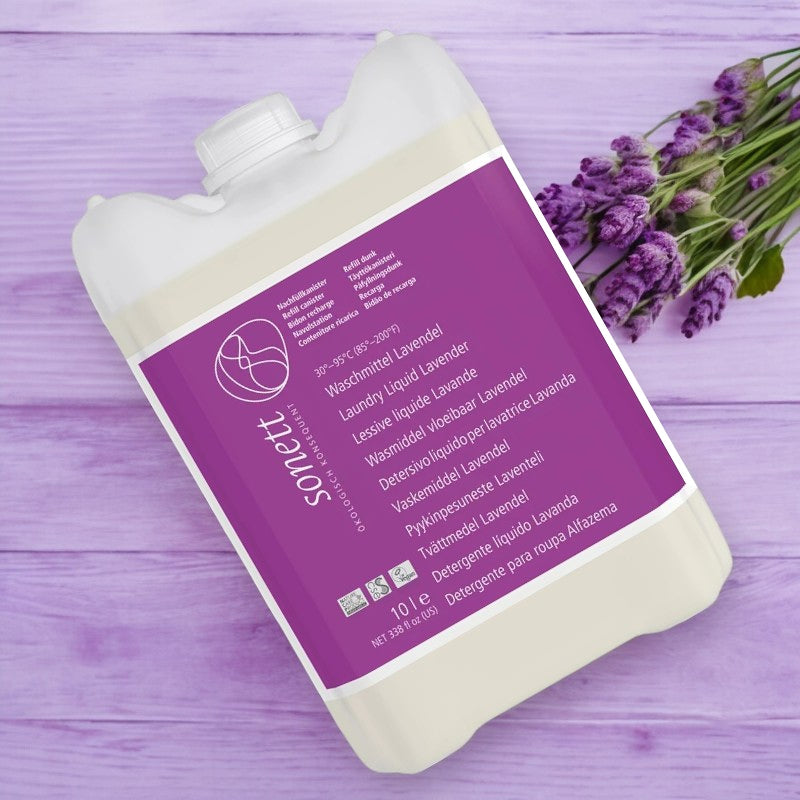 Lessive liquide lavande 30-95°C ECO 10l - Sonett