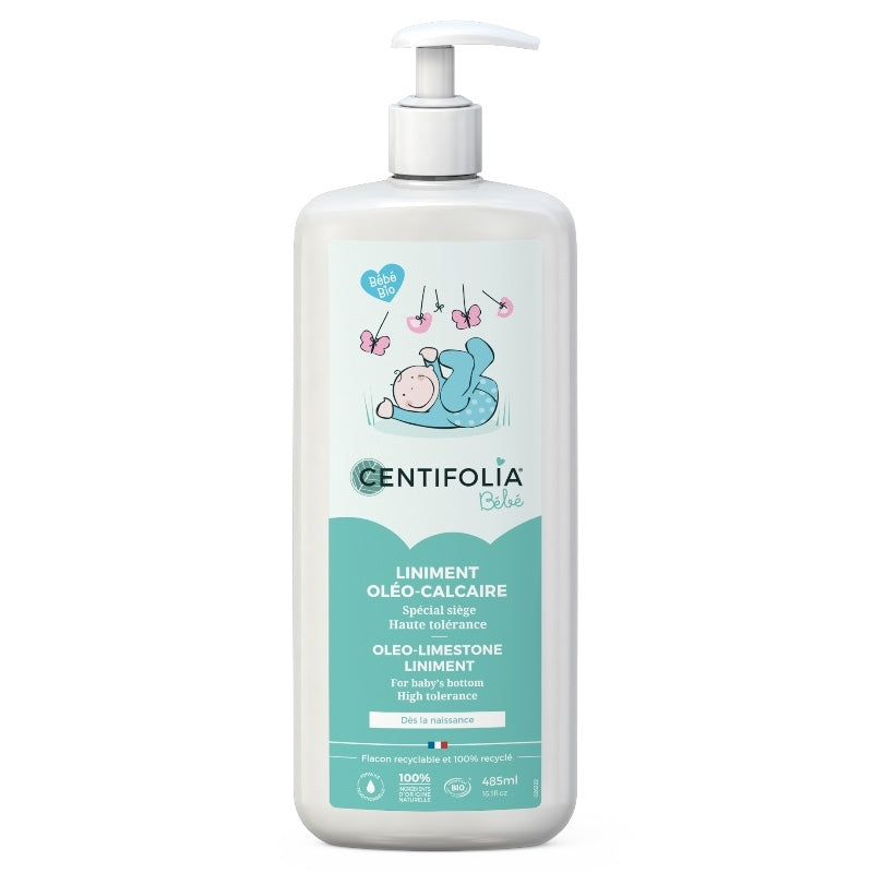 Centifolia - Liniment oléo-calcaire bébé BIO aloe vera 485ml