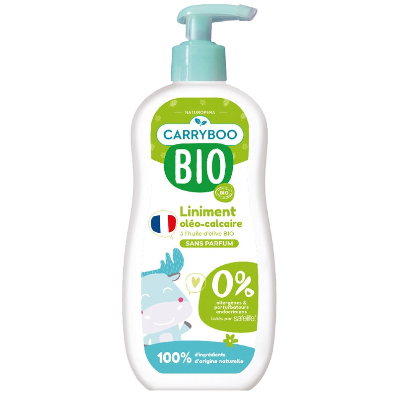 Carryboo - Bio-Olivenöl-Kalk-Liniment - 450ml