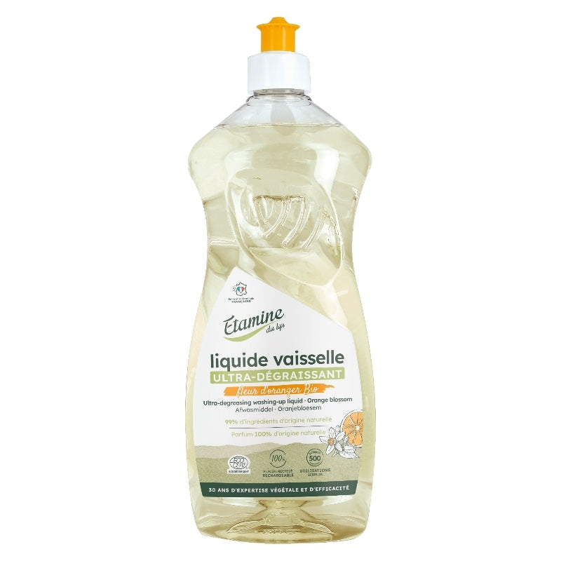 Etamine du Lys - Ultra-entfettendes Geschirrspülmittel mit Orangenblütenduft 1l
