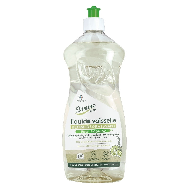 Etamine du Lys - Ultra-entfettendes Geschirrspülmittel mit Thymian und Bergamotte 1l