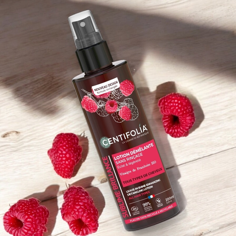 Centifolia - Entwirrungsspray ohne Ausspülen Himbeeressig BIO 200ml