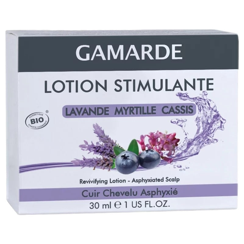 Gamarde - Lotion stimulante BIO - rafraîchit le cuir chevelu - 6x5ml