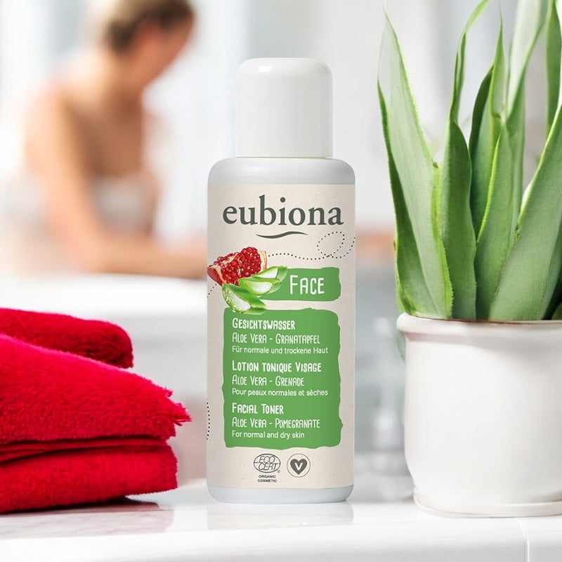 Eubiona - Lotion tonique BIO aloe vera & grenade 100ml