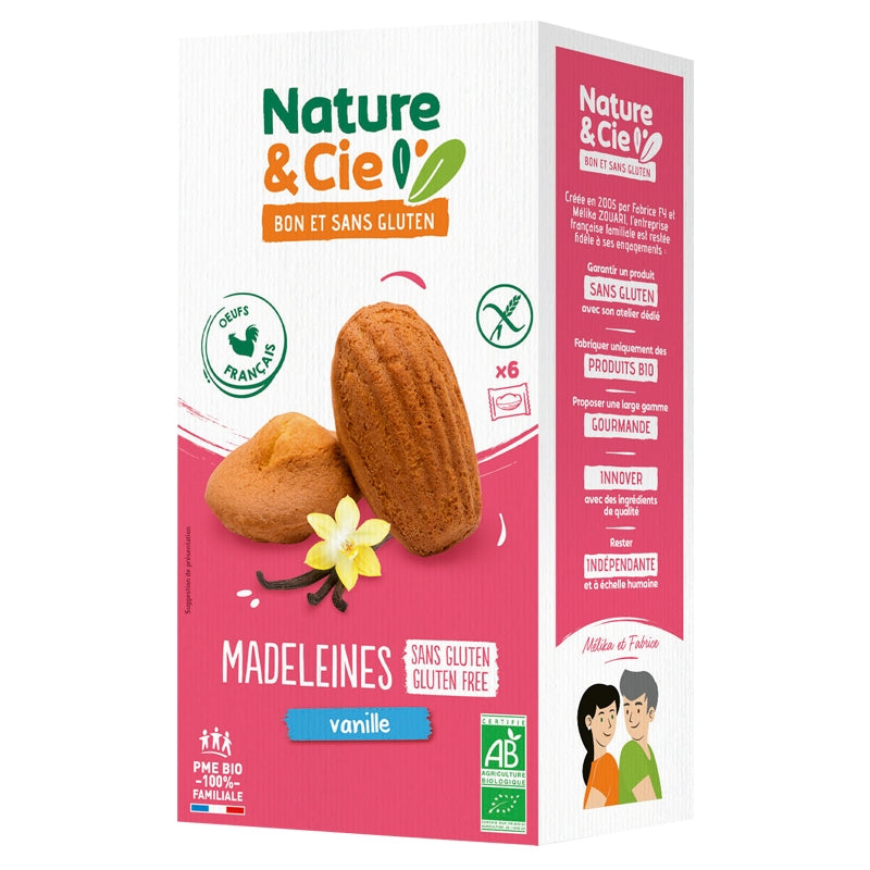 Madeleines à la vanille BIO