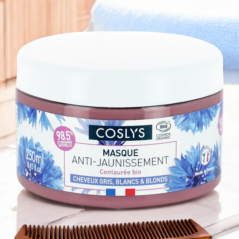Coslys - Maske Anti-Gelbstich Kornblume BIO 250ml