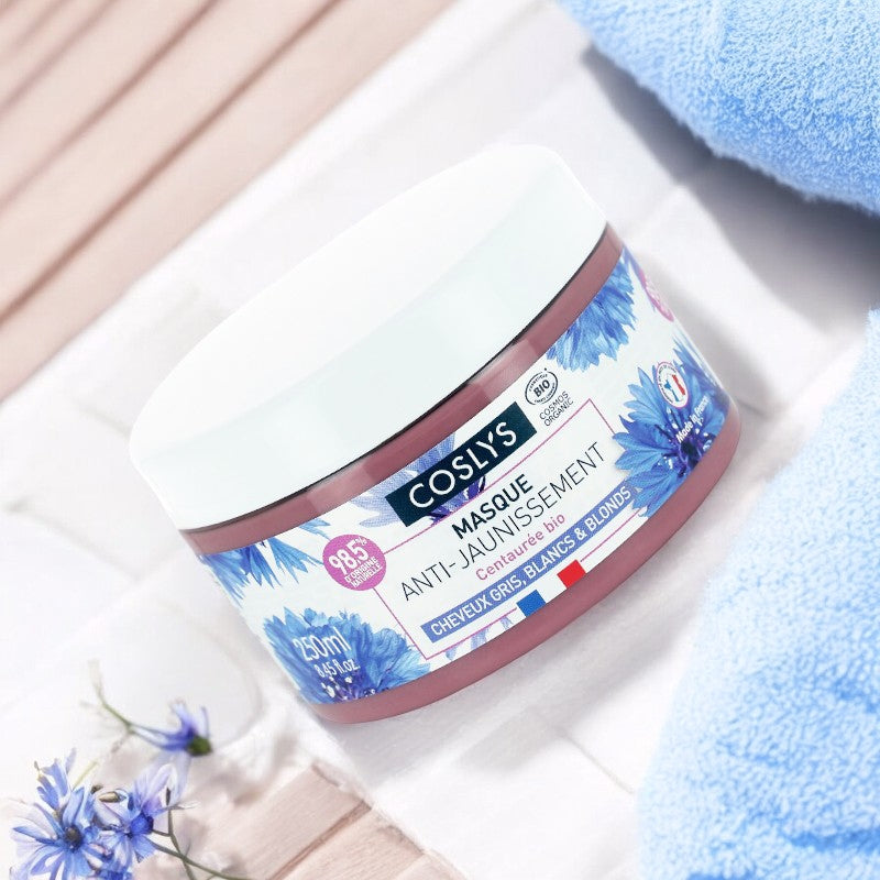 Coslys - Maske Anti-Gelbstich Kornblume BIO 250ml