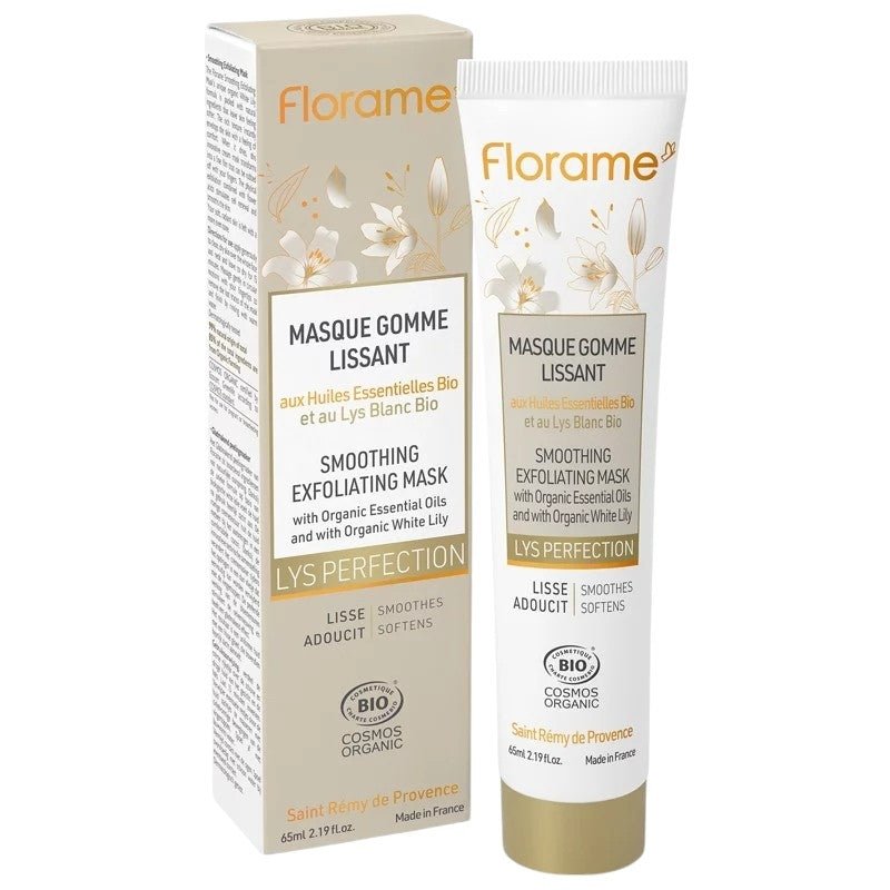 Florame - Glättende Peeling-Maske weiße Lilie BIO 65ml