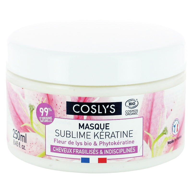 Coslys - Masque sublime kératine BIO phytokératine & lys 250ml