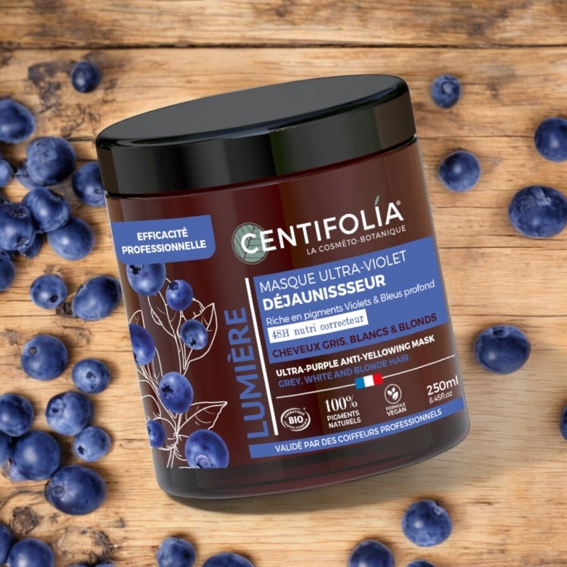 Centifolia - Ultra-Violett Anti-Gelbstich Maske Heidelbeere BIO 250ml
