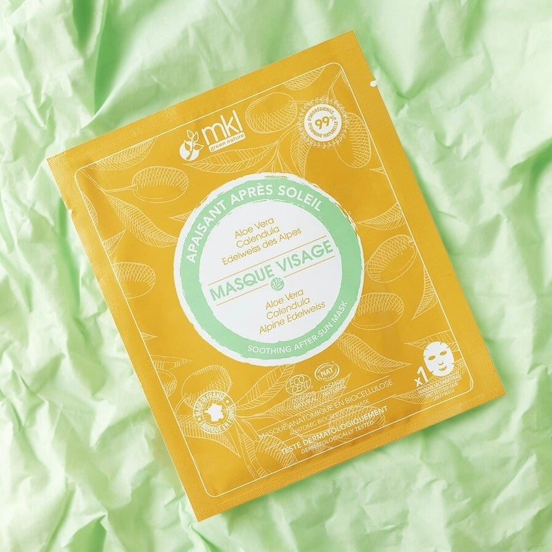Masque visage apaisant aloe vera