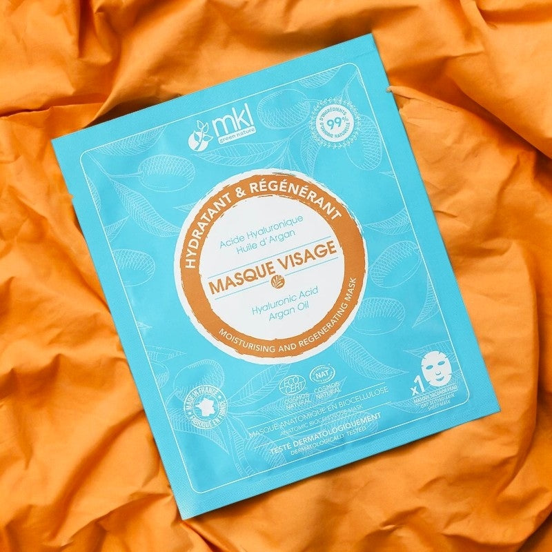 Masque visage hydratant & régénérant argan