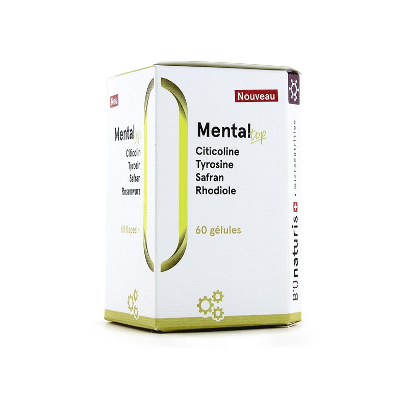 BIOnaturis - Mental Top 60 gélules