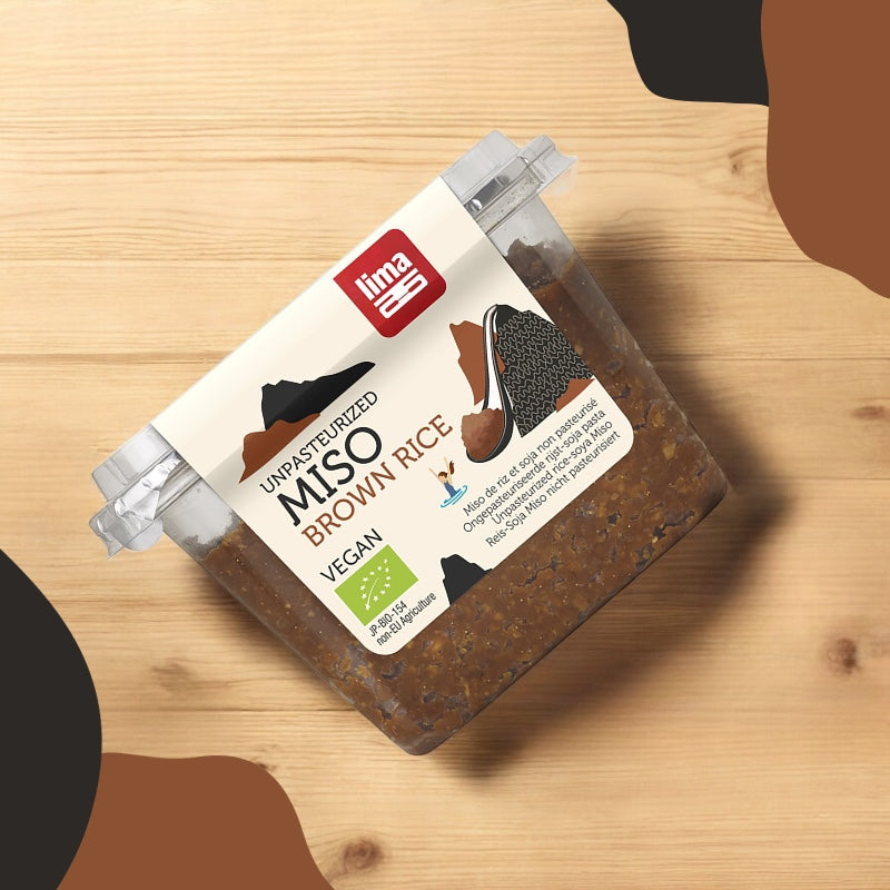 Miso de riz & soja non pasteurisé BIO