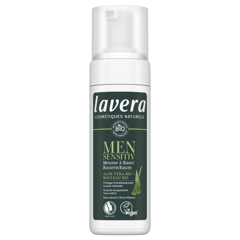 Rasierschaum für Männer Aloe Vera & Birke BIO