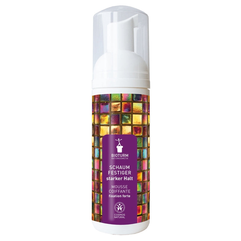 Bioturm - Mousse coiffante fixation forte mauve 150ml