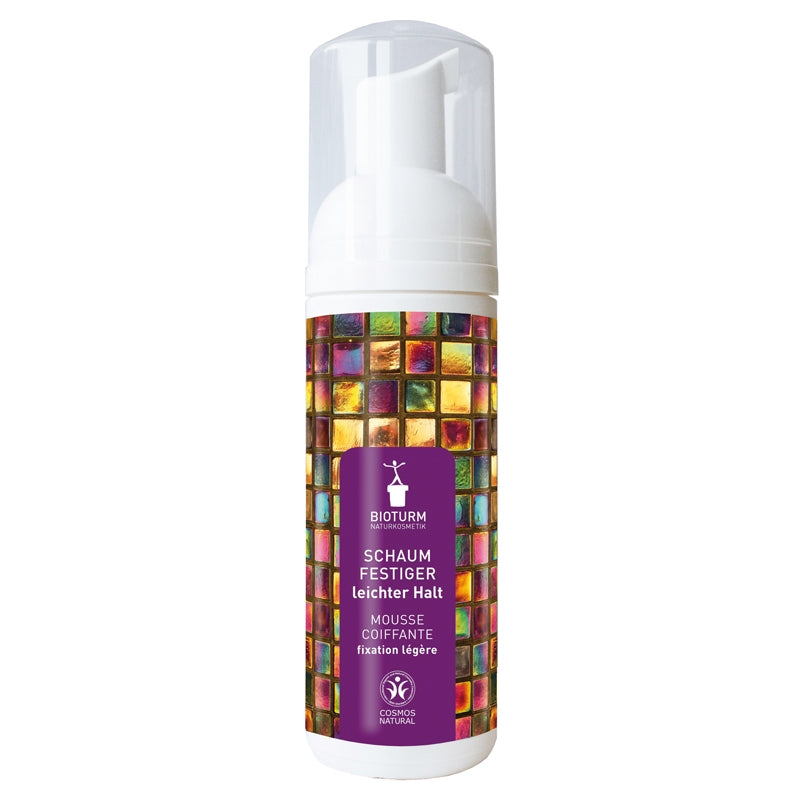 Bioturm - Mousse coiffante fixation légère mauve 150ml