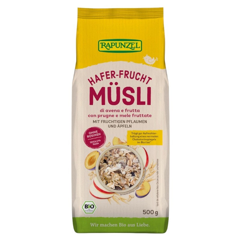Bio-Frucht-Hafer-Müsli - 500 g - Rapunzel