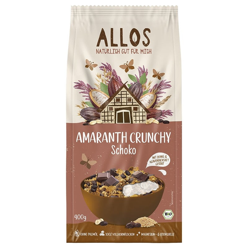 Allos - Knuspermüsli Amaranth & Schoko BIO 400g