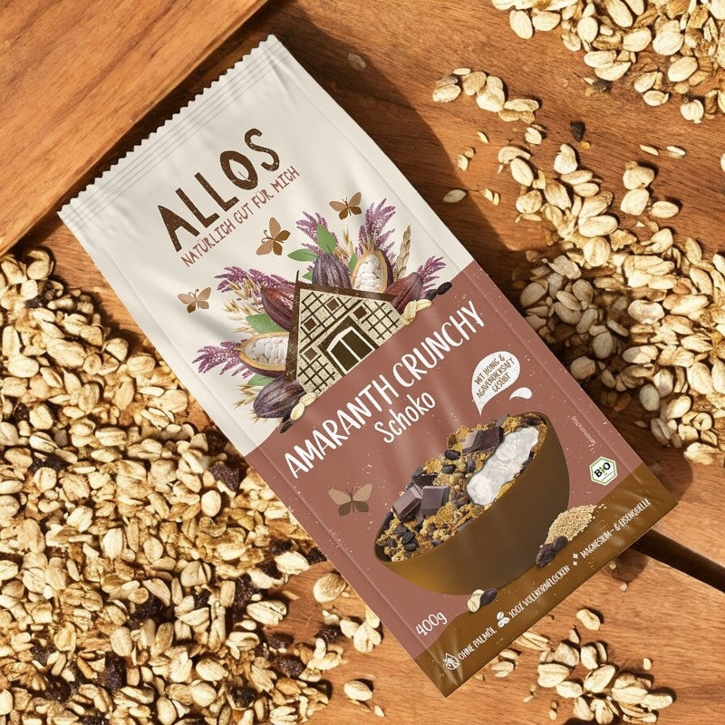 Allos - Knuspermüsli Amaranth & Schoko BIO 400g