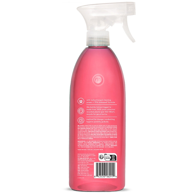 Nettoyant multiusages spray écologique pamplemousse rose