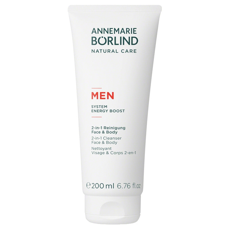 Annemarie Börlind - Nettoyant visage & corps homme - genévrier - System Energy Boost 200ml