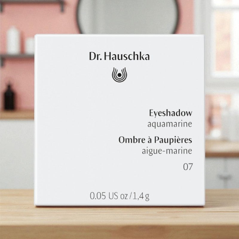 Dr. Hauschka - Ombre à paupières brillante BIO N°07 aigue marine 1,4g