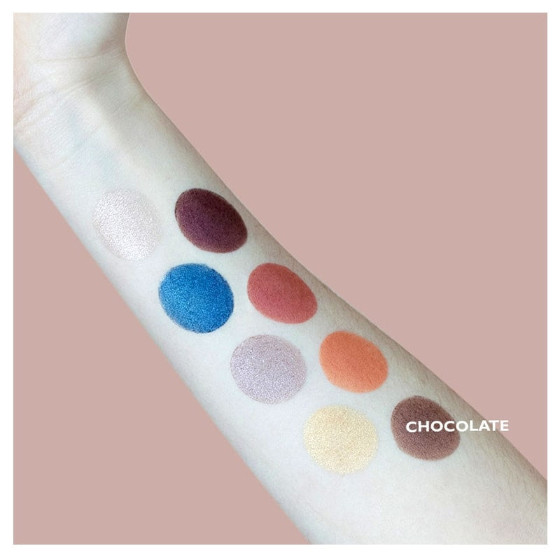 Boho Green Make-up - Ombre à paupières nacrée BIO N°248 Chocolate 2,5g