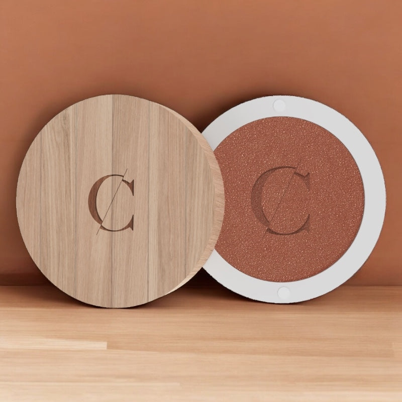 Couleur Caramel - Ombre à paupières nacrée Or cuivré N°007 BIO 1,7g