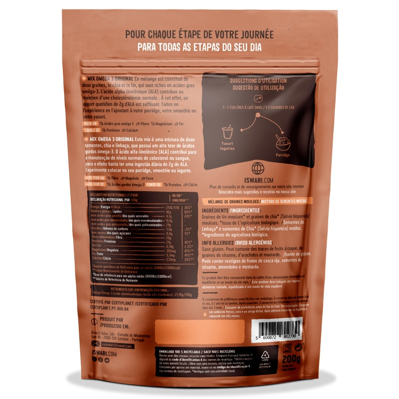 Iswari - Omega 3 mix original BIO 200g