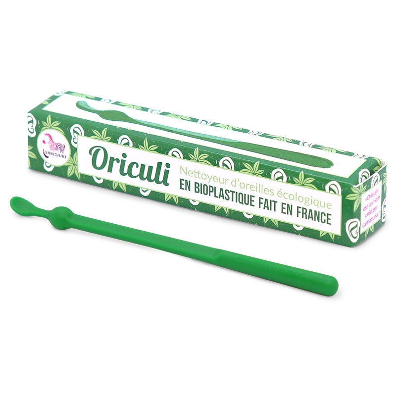 Oriculi vert nettoyeur d'oreilles en bioplastique