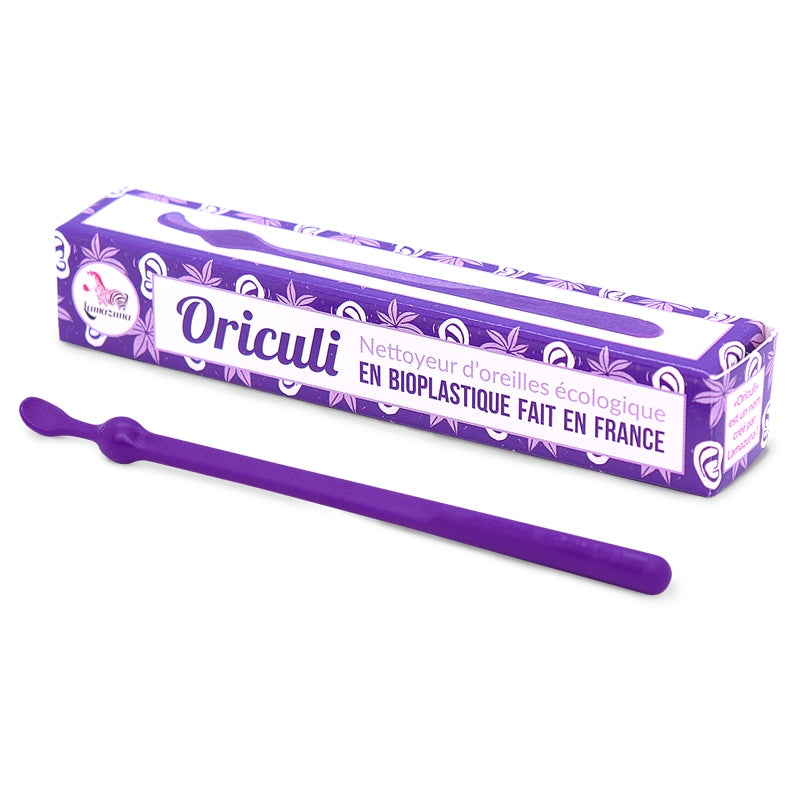 Oriculi violet nettoyeur d'oreilles en bioplastique
