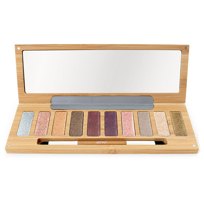 Palette 10 ombres à paupières Ultra shiny BIO