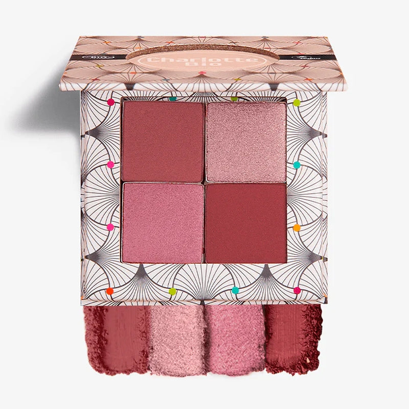Charlotte Bio - Palette fards à paupières girly BIO 4x1.4g