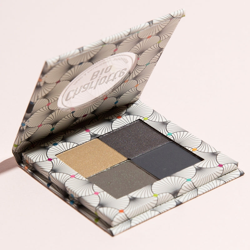 Charlotte Bio - Lidschattenpalette Silver Smokey BIO 4x1.4g