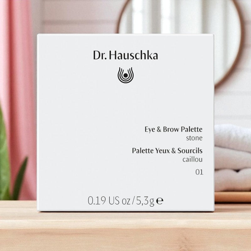Dr. Hauschka - Palette yeux & sourcils BIO N°01 caillou 5,3g
