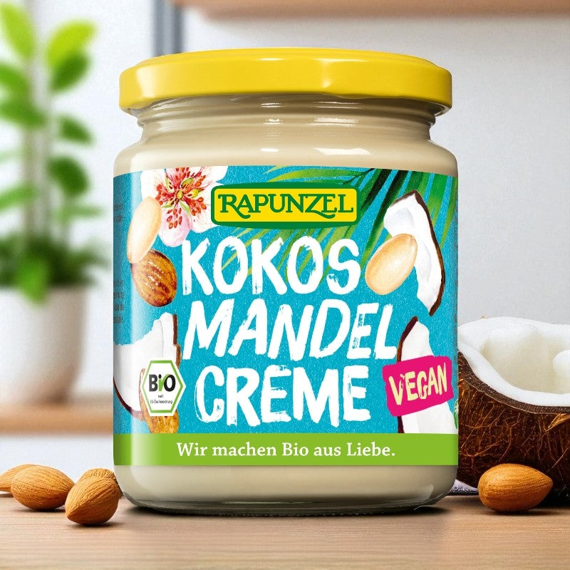 Pâte à tartiner à la noix de coco & aux amandes BIO