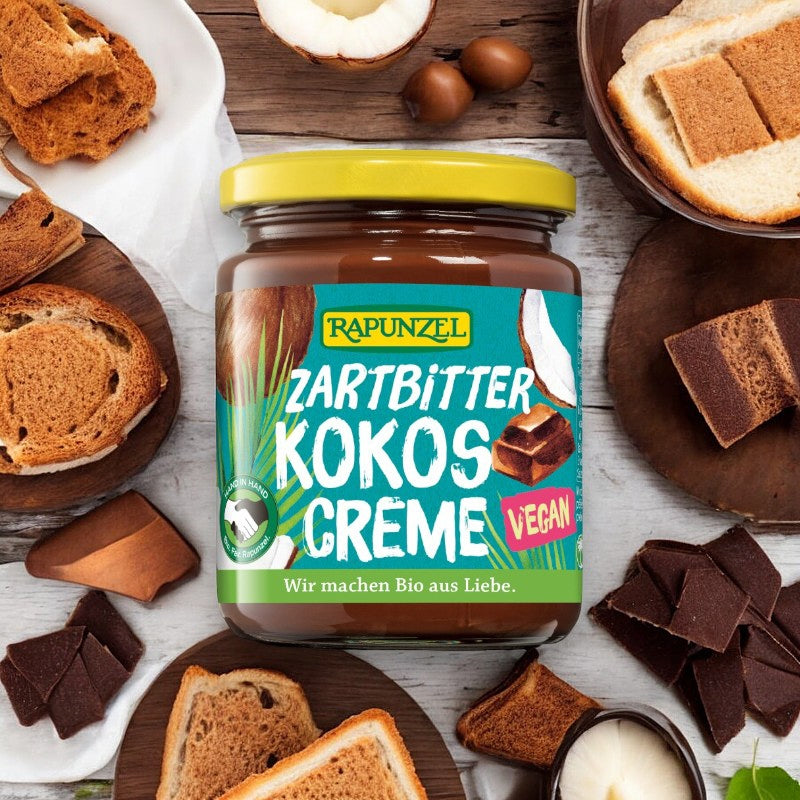Pâte à tartiner à la noix de coco & chocolat noir BIO