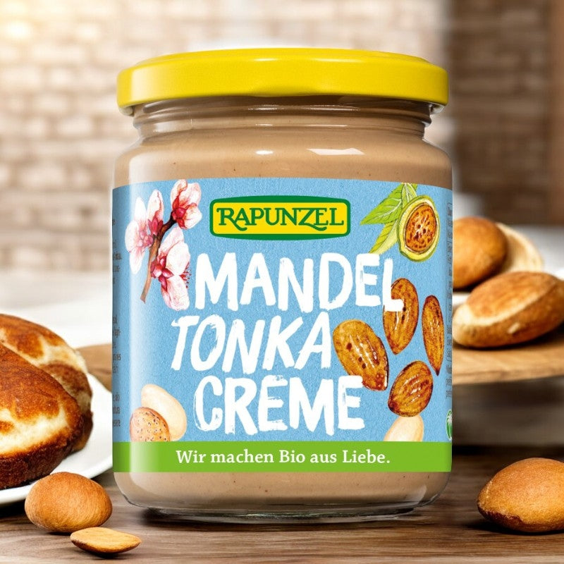 Pâte à tartiner aux amandes Tonka BIO